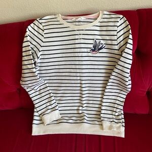 H&M Striped Long Sleeve Top 14yr+